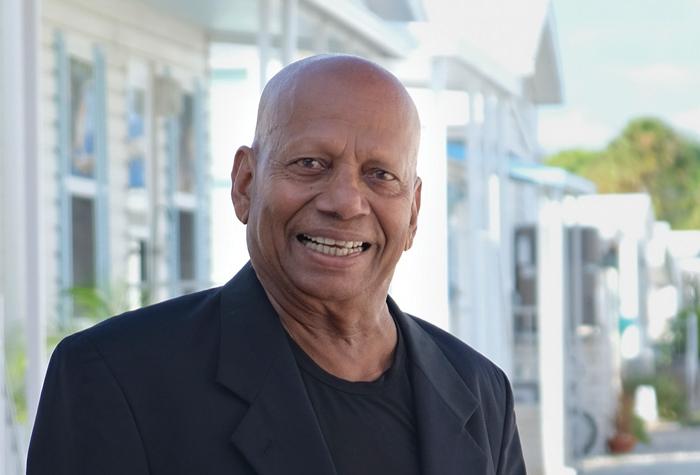 Alexander Philiphose photographed near his home in Florida